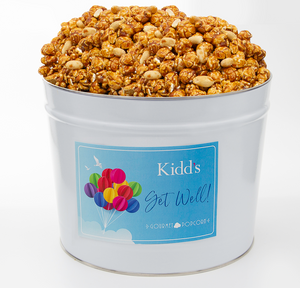 Happy Birthday Popcorn Tins