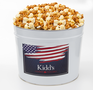 Patriotic American Flag Tins