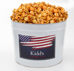 Patriotic American Flag Tins