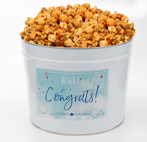 Congratulations Popcorn Tins