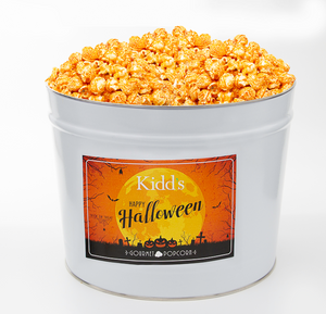 Halloween -Popcorn Tins
