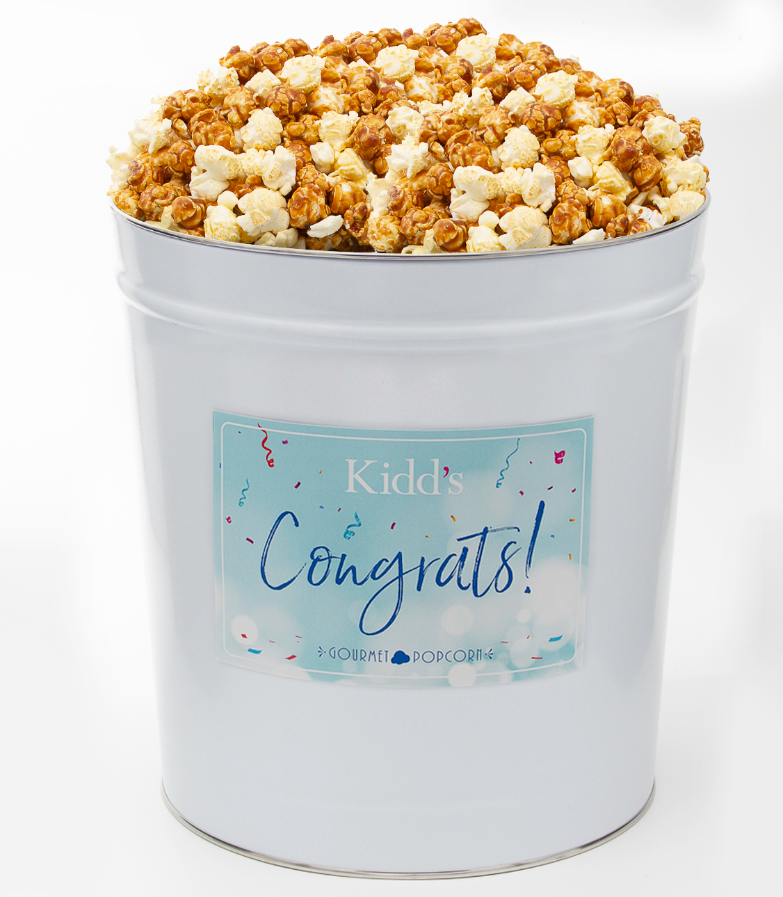 Congratulations Popcorn Tins