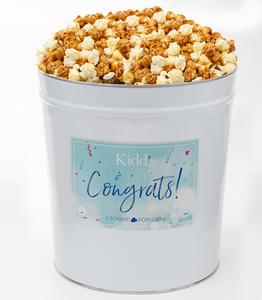Congratulations Popcorn Tins