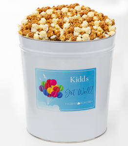 Get Well Popcorn Tins