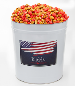 Patriotic American Flag Tins