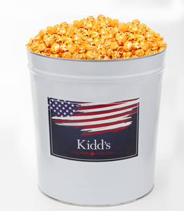 Patriotic American Flag Tins