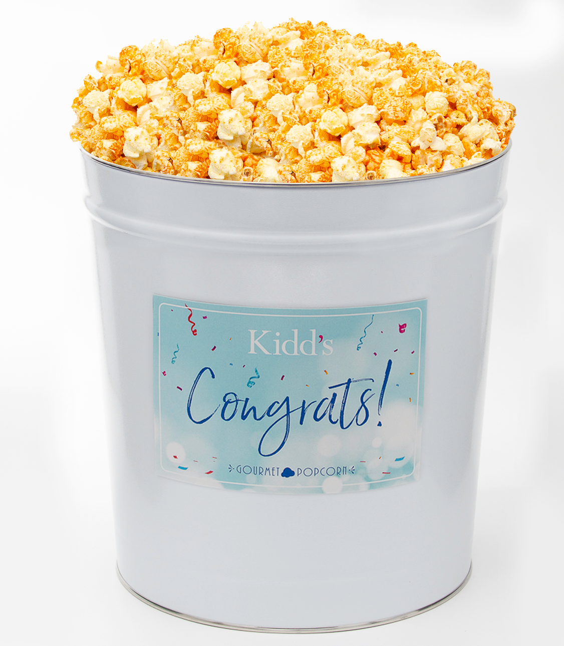 Congratulations Popcorn Tins