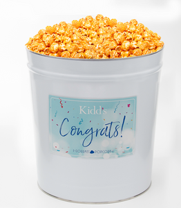 Congratulations Popcorn Tins