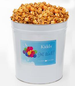 Get Well Popcorn Tins