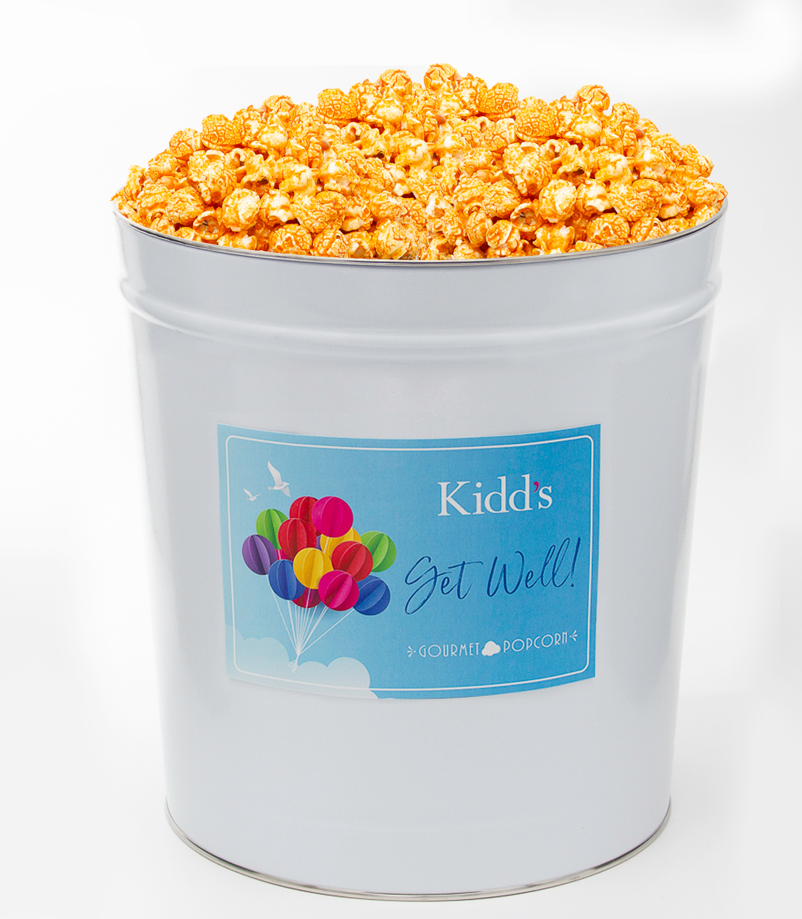 Get Well Popcorn Tins
