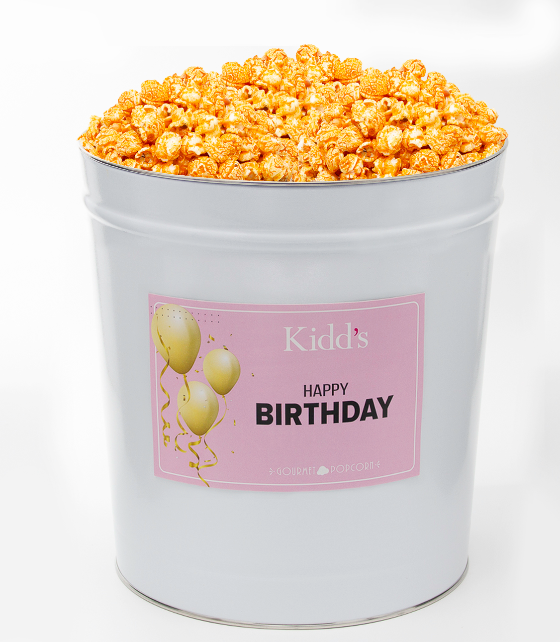 Happy Birthday Popcorn Tins