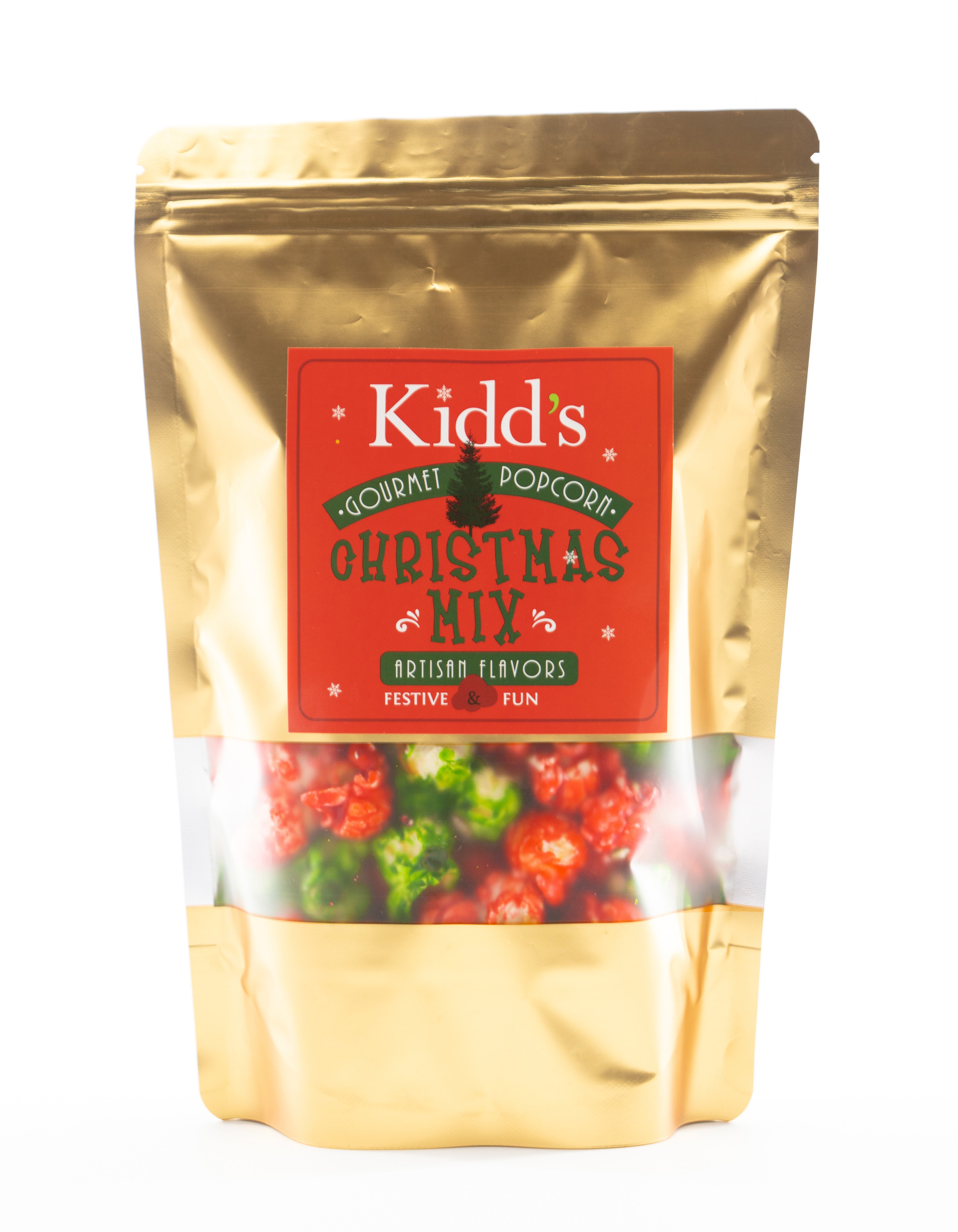 CHRISTMAS MIX - VANILLA CRUNCH POPCORN