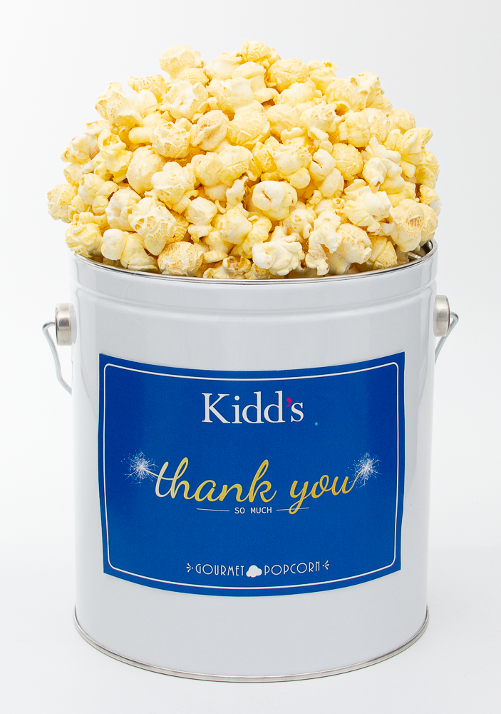 Thank You Popcorn Tins